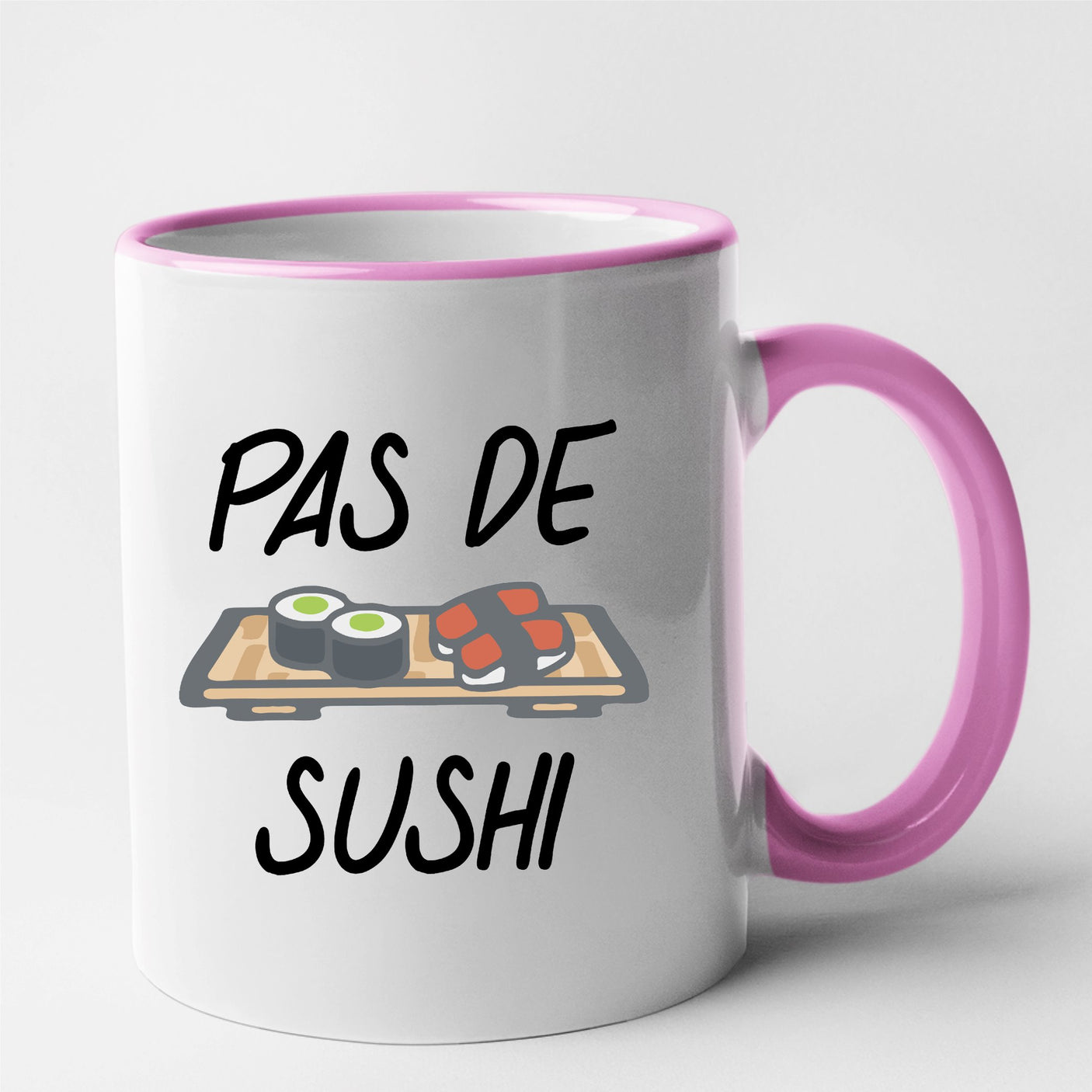 Mug Pas de sushi Rose