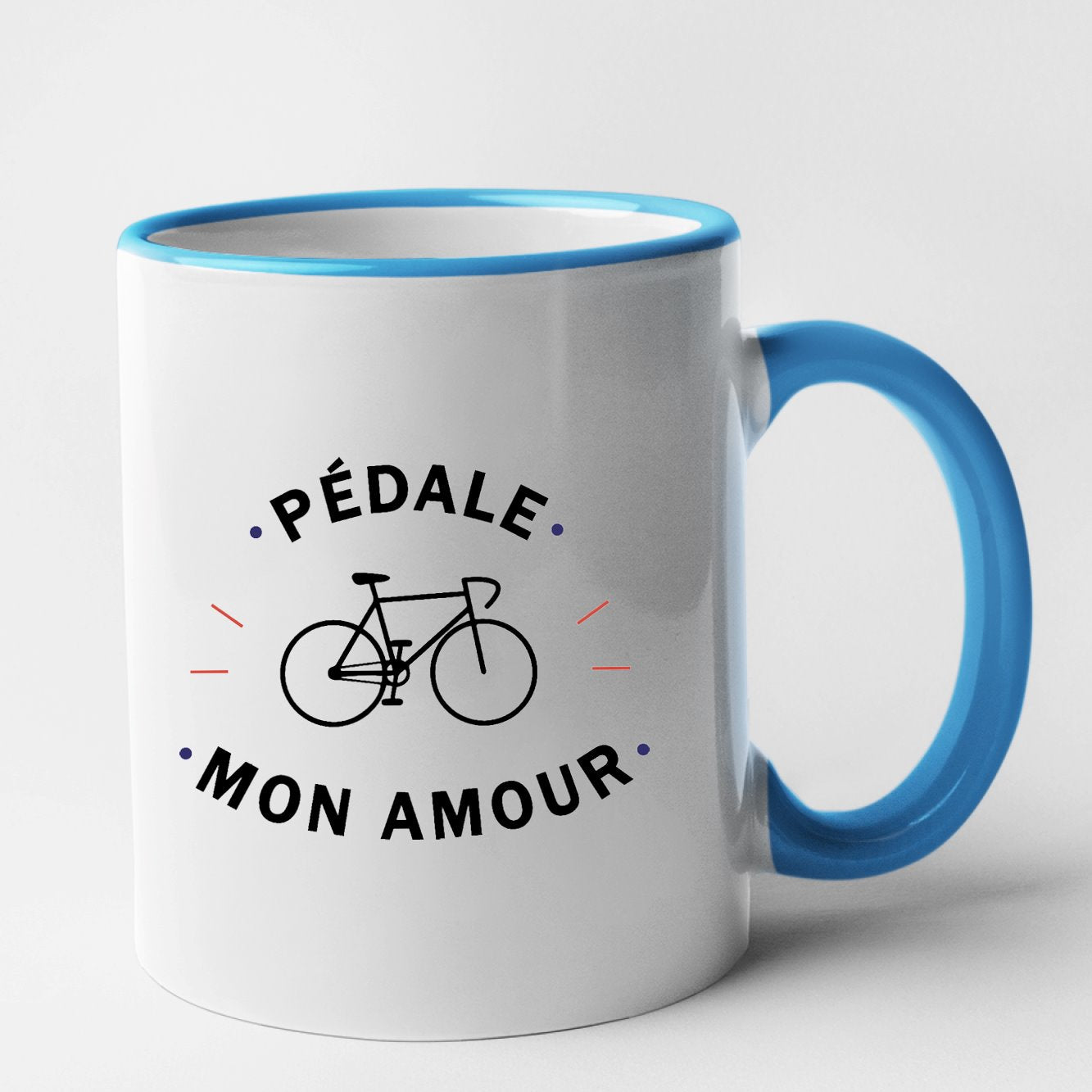 Mug Pédale mon amour Bleu