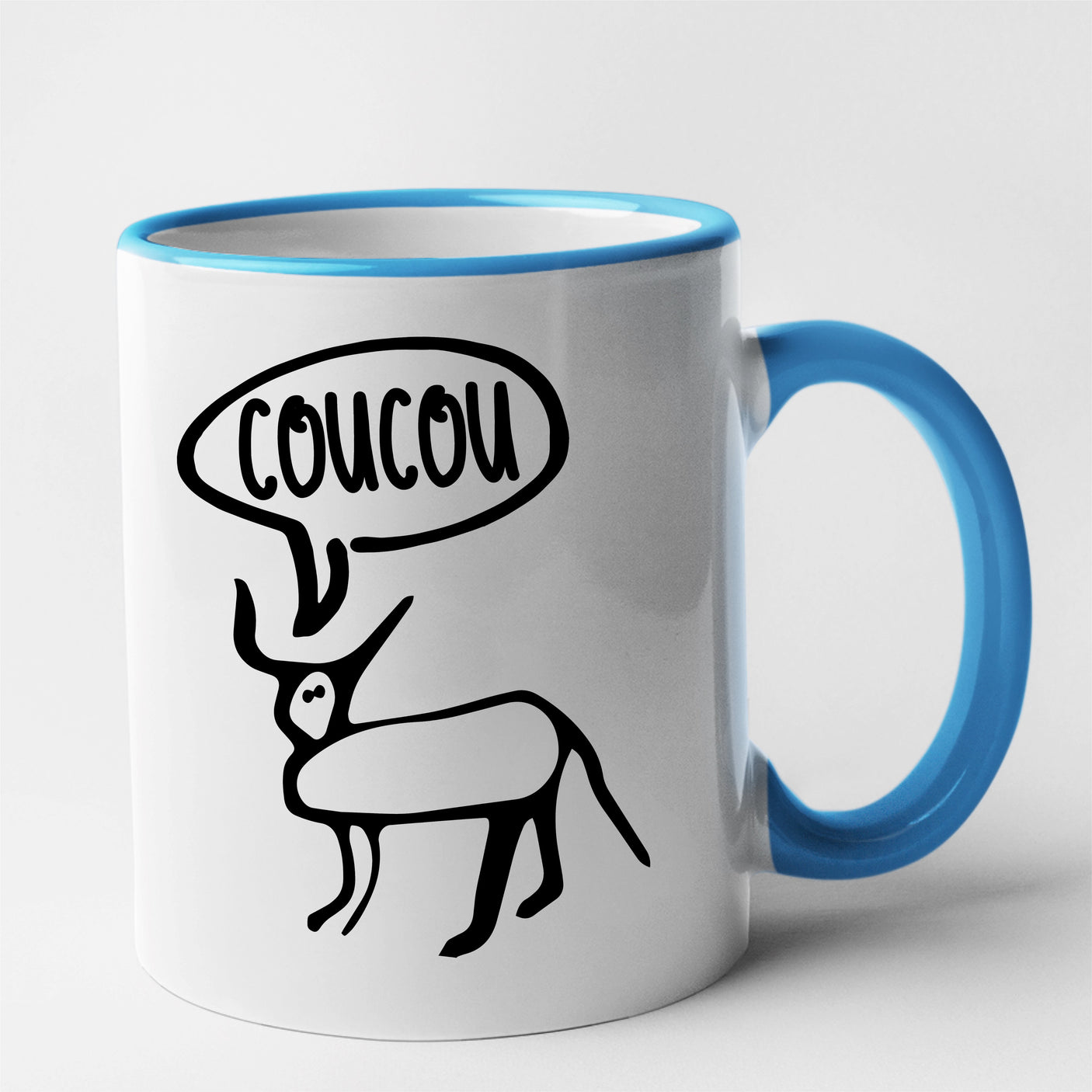 Mug Petite perruche Bleu