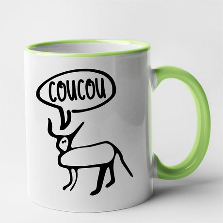 Mug Petite perruche Vert