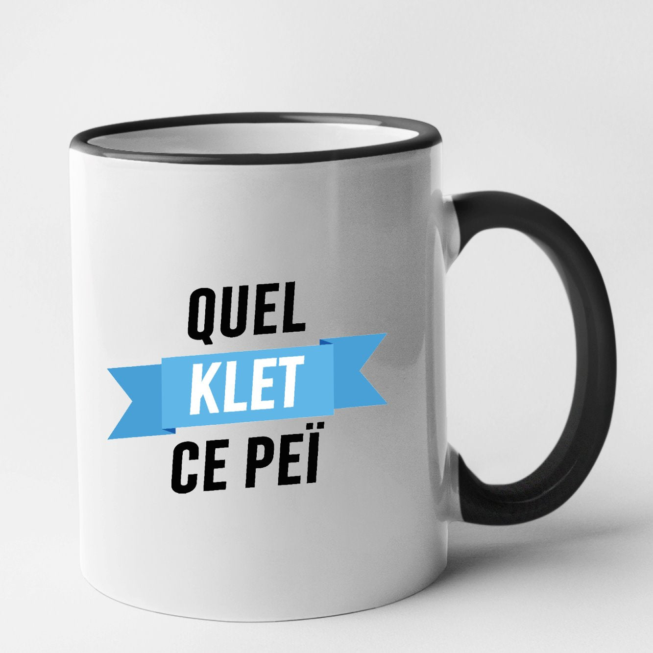 Mug Quel klet ce peï Noir