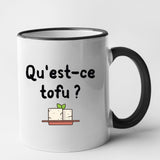 Mug Qu'est-ce tofu Noir