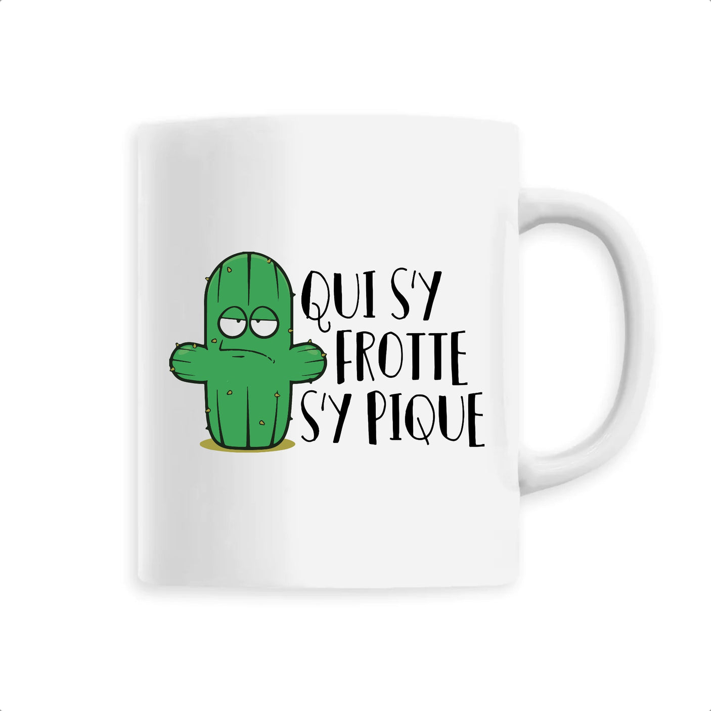 Mug Qui s'y frotte s'y pique 