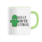 Mug Qui s'y frotte s'y pique 