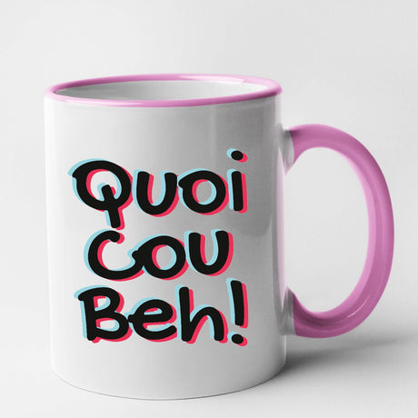 Mug Quoicoubeh Rose