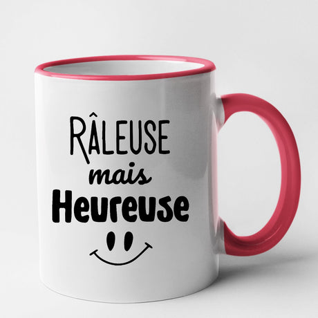 Mug Râleuse mais heureuse Rouge