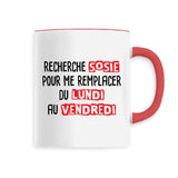 Mug Recherche sosie du lundi au vendredi 