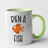 Mug Rien à fish Vert