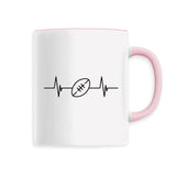 Mug Rythme cardiaque rugby 