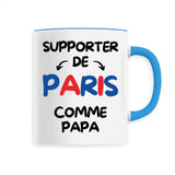 Mug Supporter de Paris comme papa 