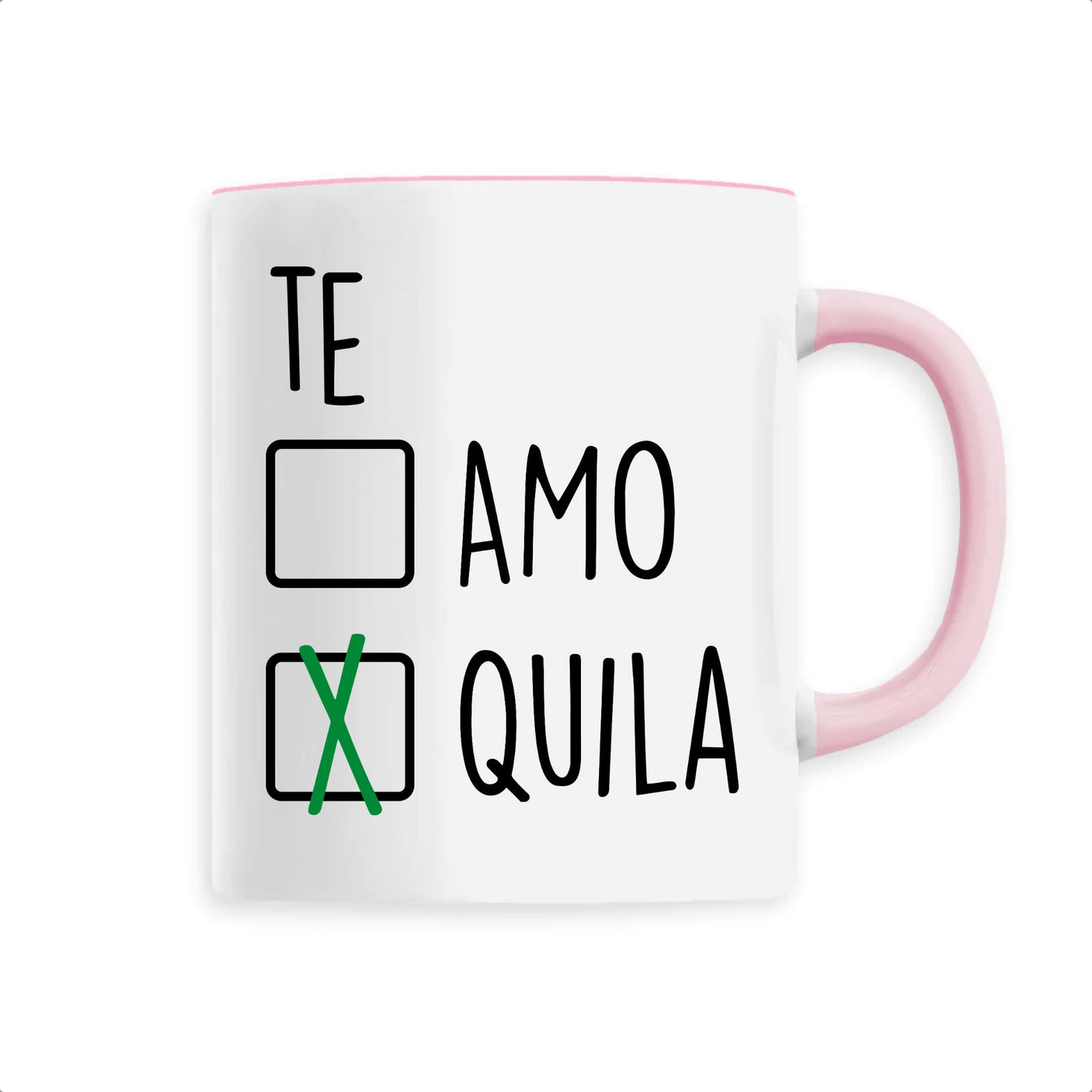 Mug Te amo tequila 