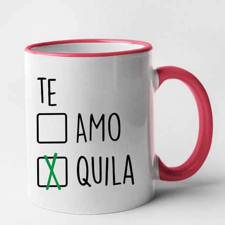 Mug Te amo tequila Rouge