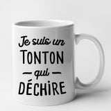 Mug Tonton qui déchire Blanc