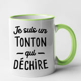 Mug Tonton qui déchire Vert