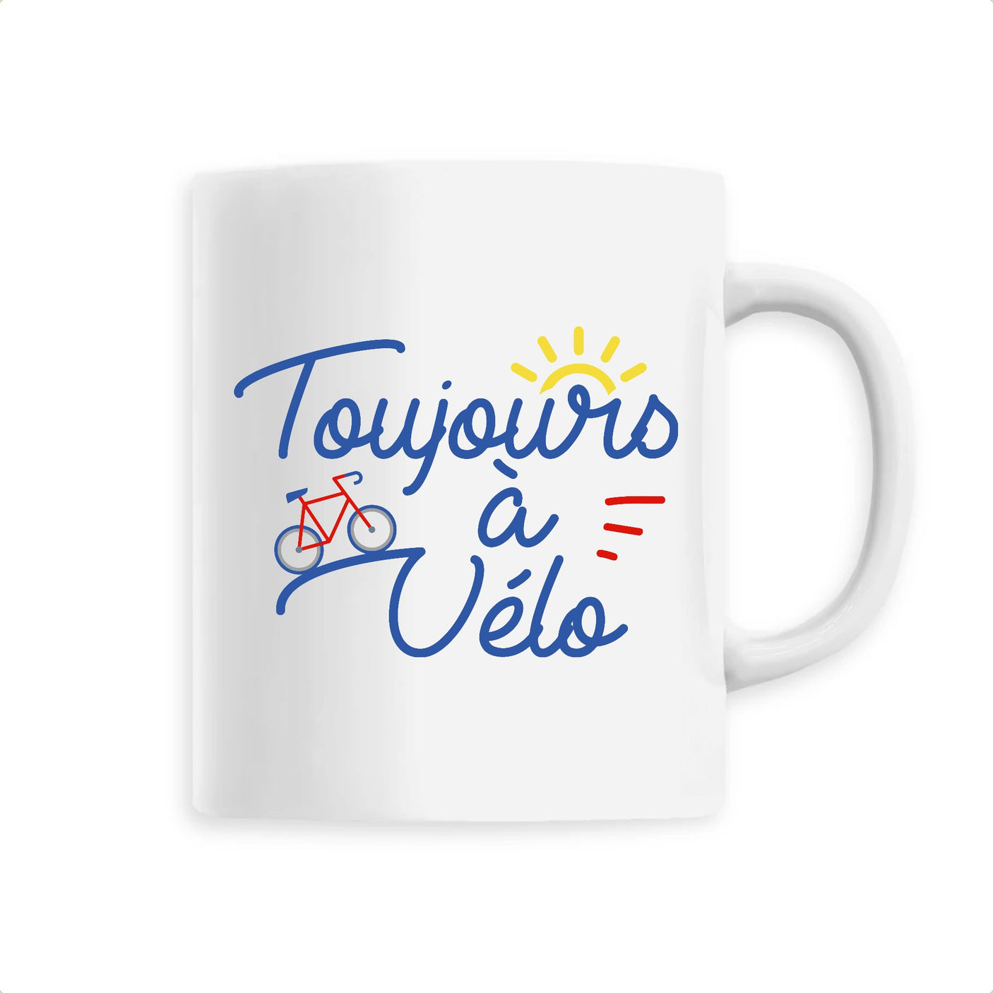 Mug Toujours à vélo 