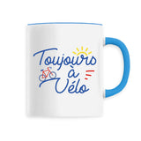 Mug Toujours à vélo 