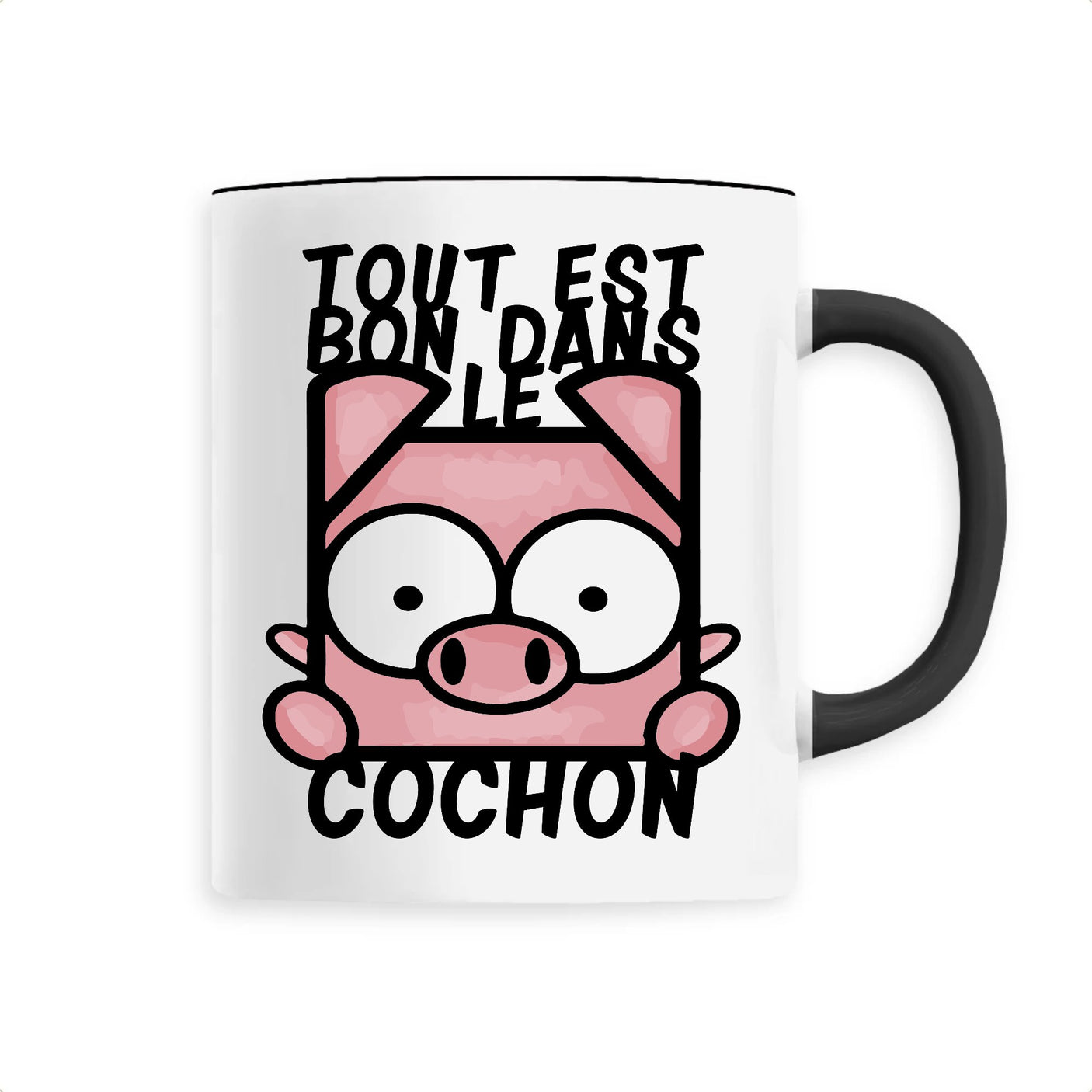 Mug Tout est bon dans le cochon 