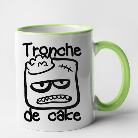 Mug Tronche de cake Vert