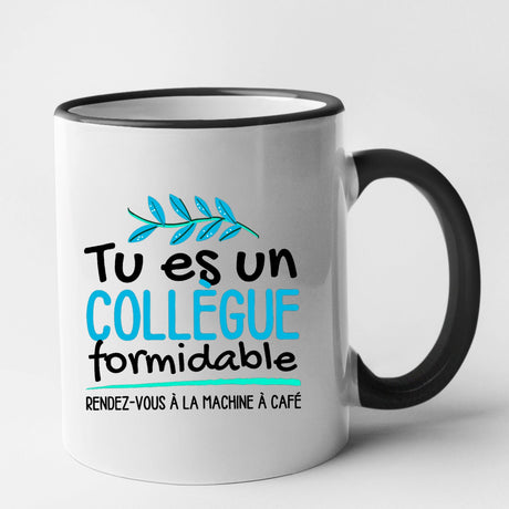 Mug Tu es un collègue formidable Noir