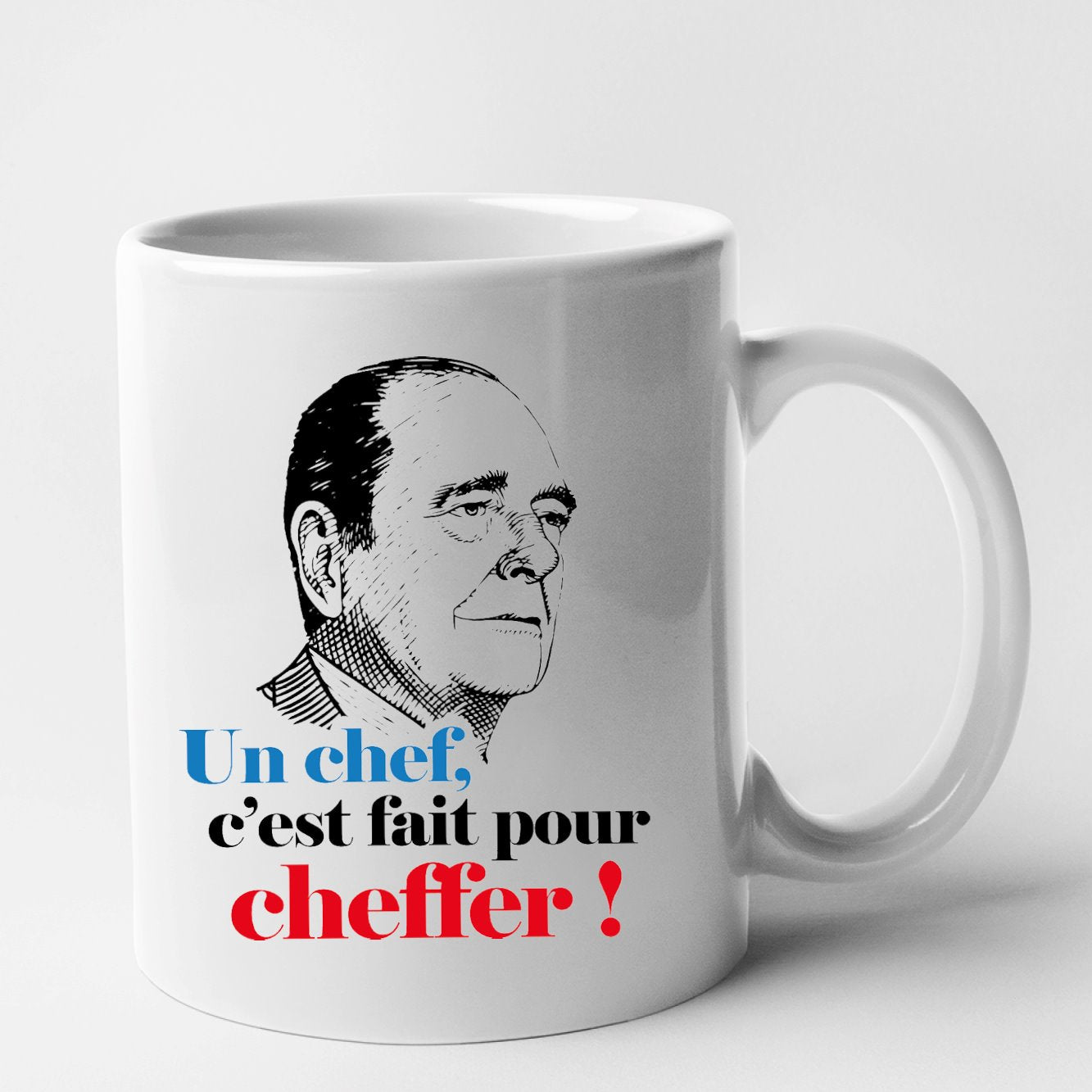 Mug Un chef c'est fait pour cheffer Blanc