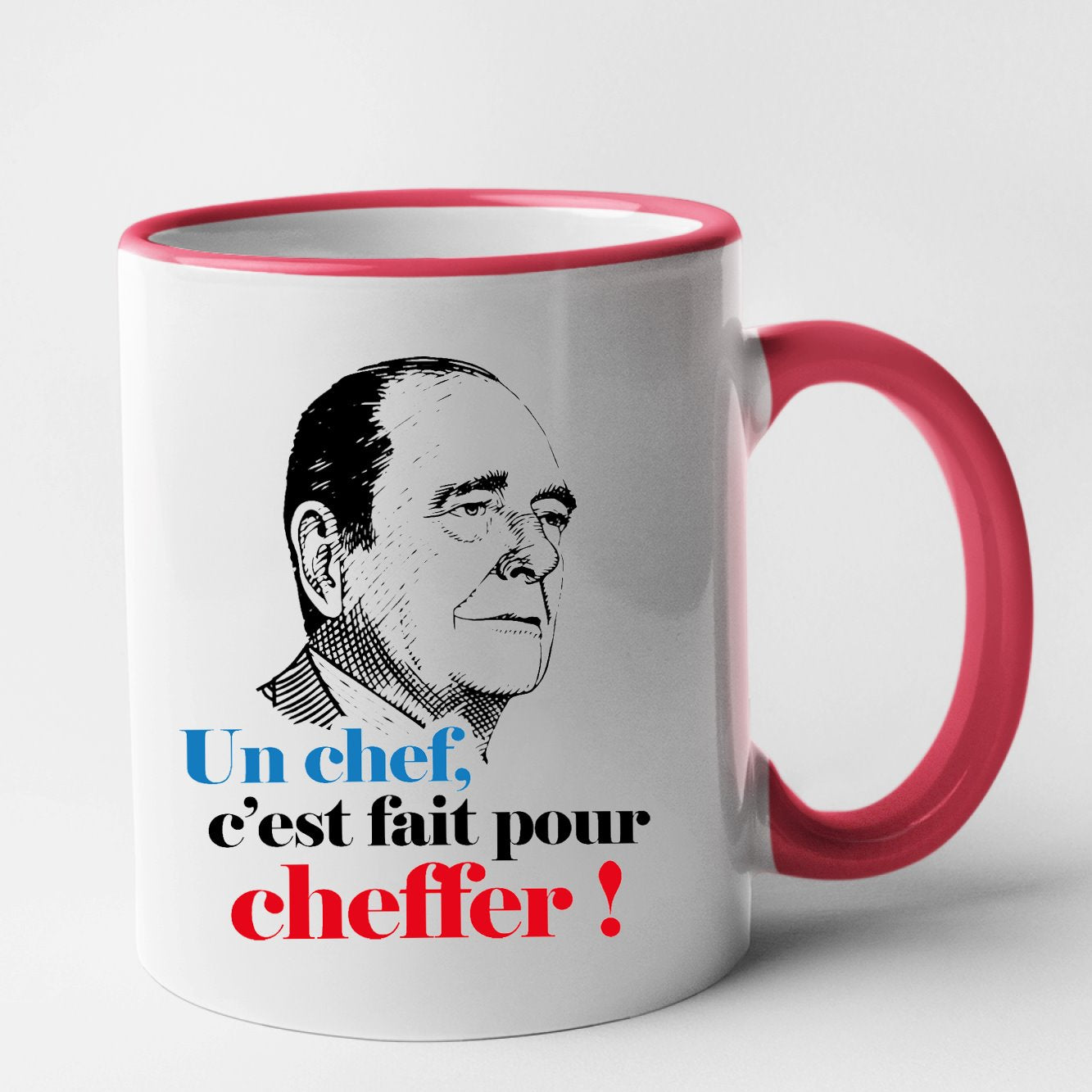 Mug Un chef c'est fait pour cheffer Rouge