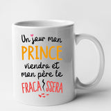 Mug Un jour mon prince viendra Blanc