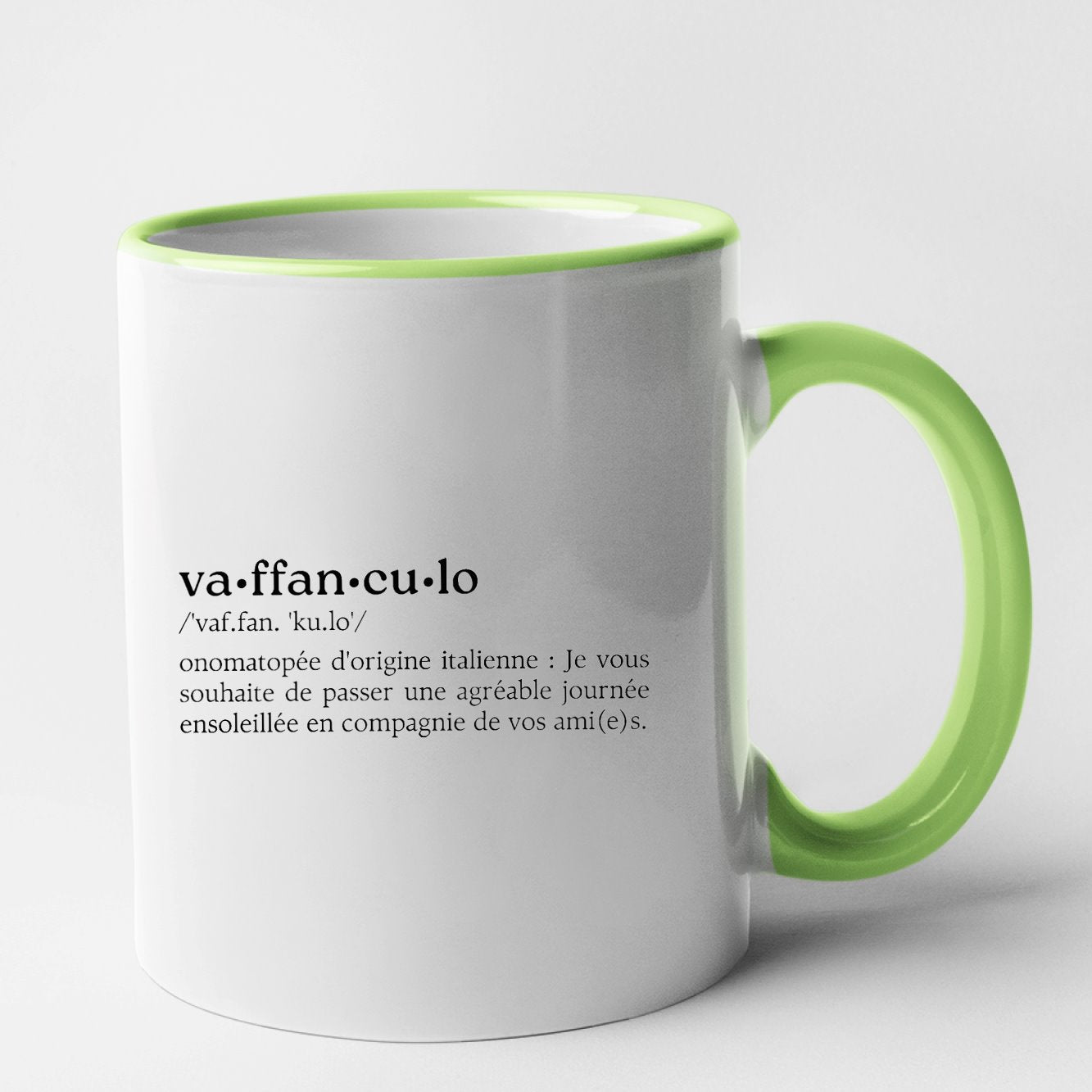 Mug Va.ffan.cu.lo Vert