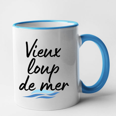 Mug Vieux loup de mer Bleu