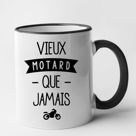 Mug Vieux motard que jamais Noir