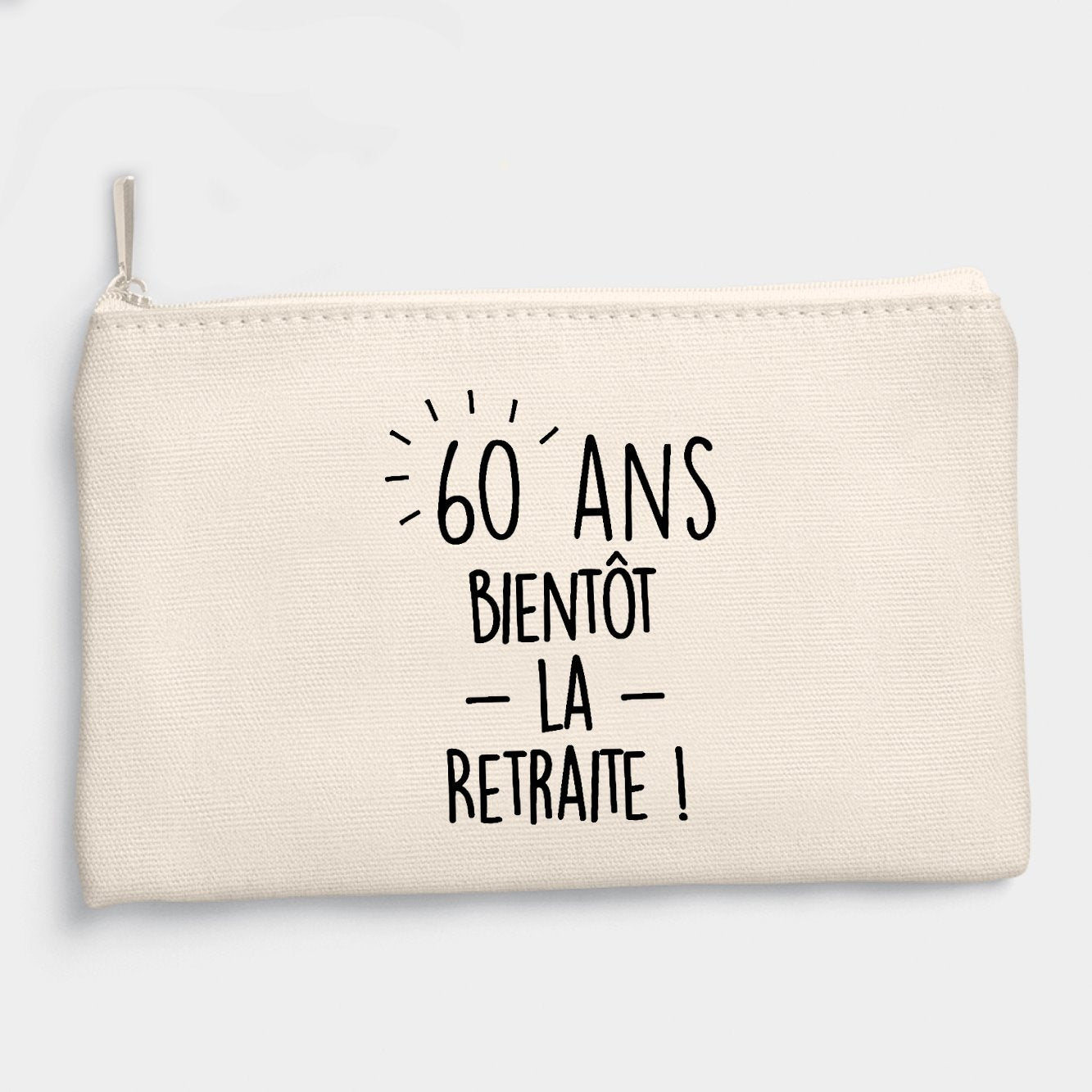 Pochette Anniversaire 60 ans Beige