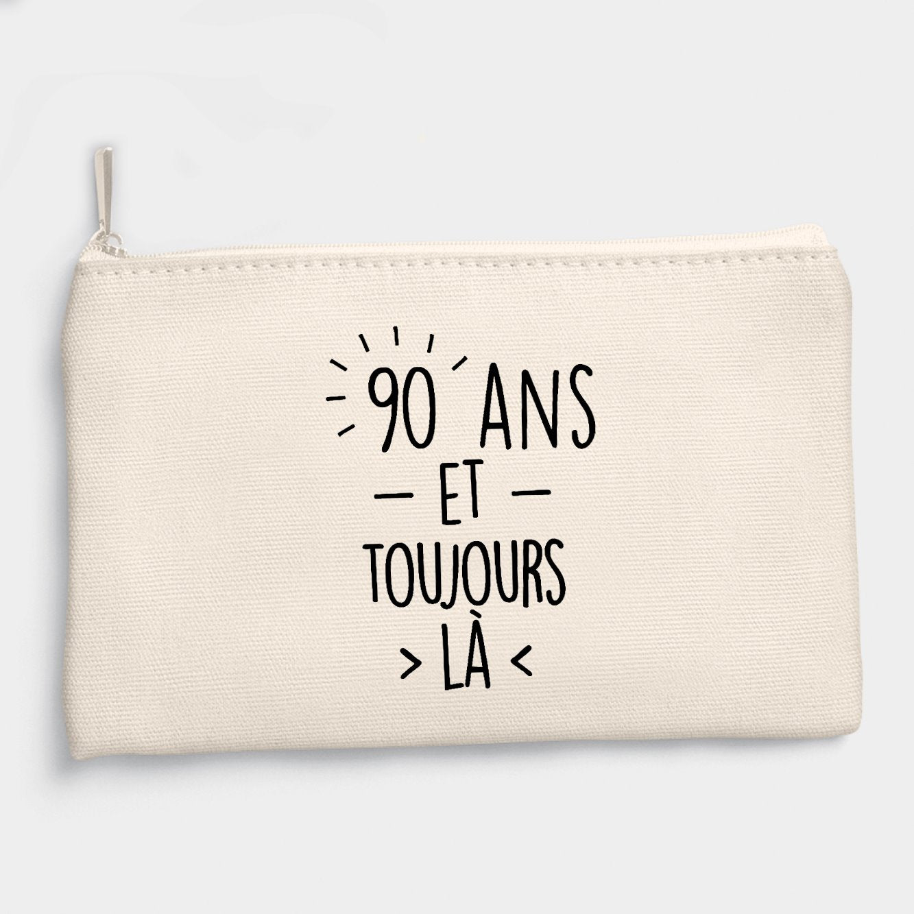 Pochette Anniversaire 90 ans Beige