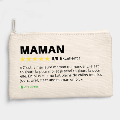 Pochette Avis client Maman Beige