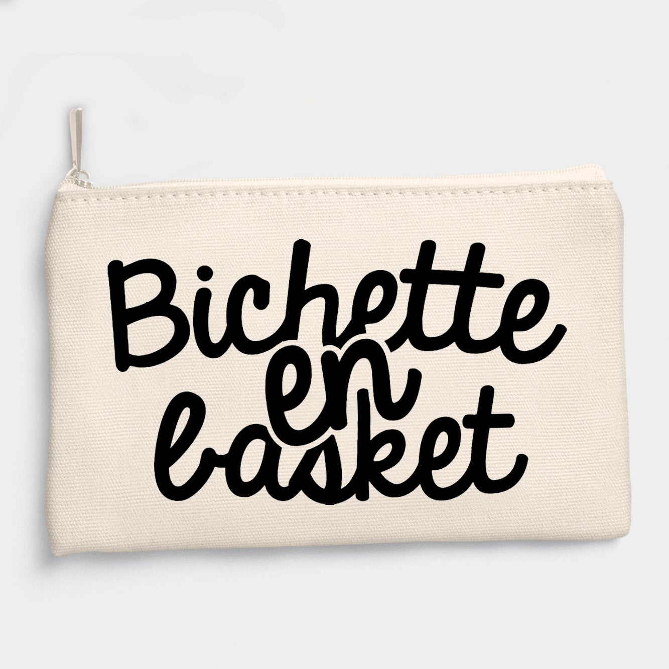 Pochette Bichette en basket Beige