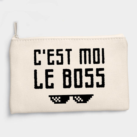 Pochette C'est moi le boss Beige