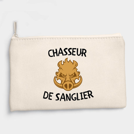 Pochette Chasseur de sanglier Beige