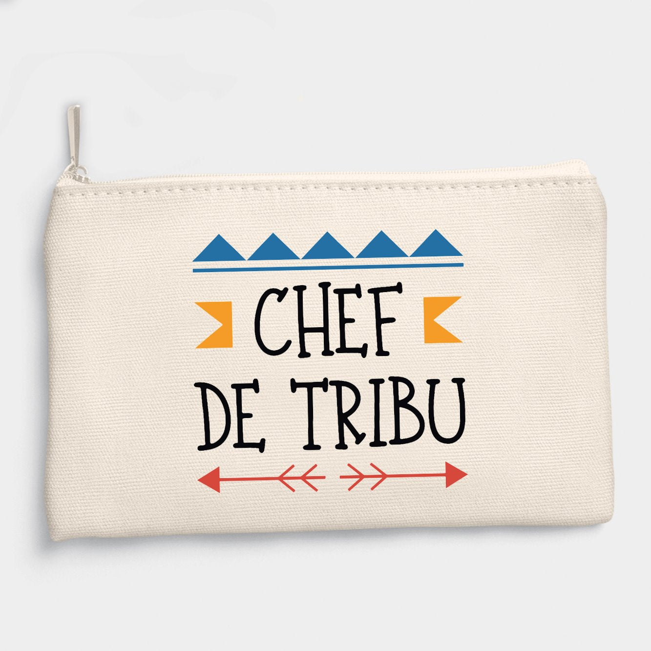 Pochette Chef de tribu Beige