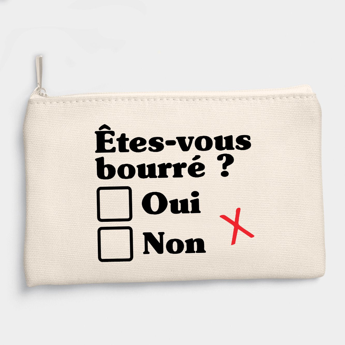 Pochette Êtes-vous bourré Beige