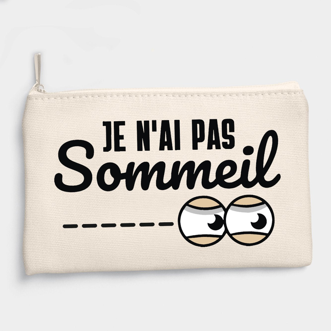 Pochette Je n'ai pas sommeil Beige