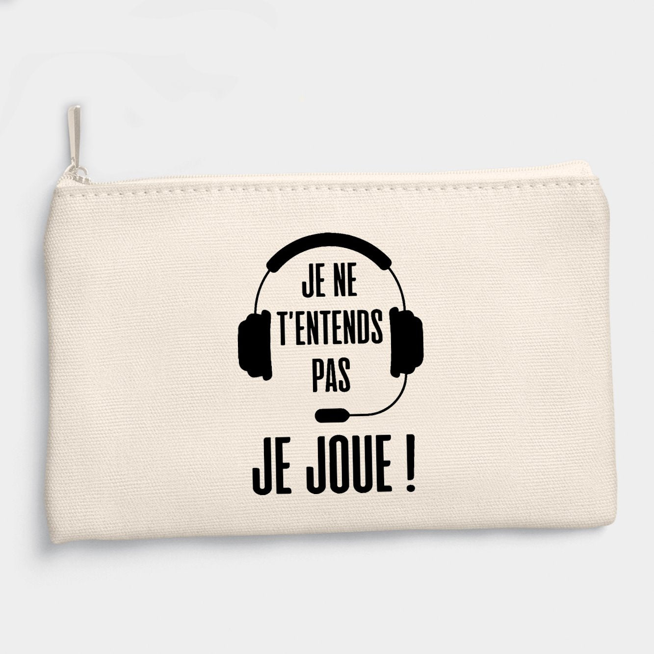 Pochette Je ne t'entends pas je joue Beige