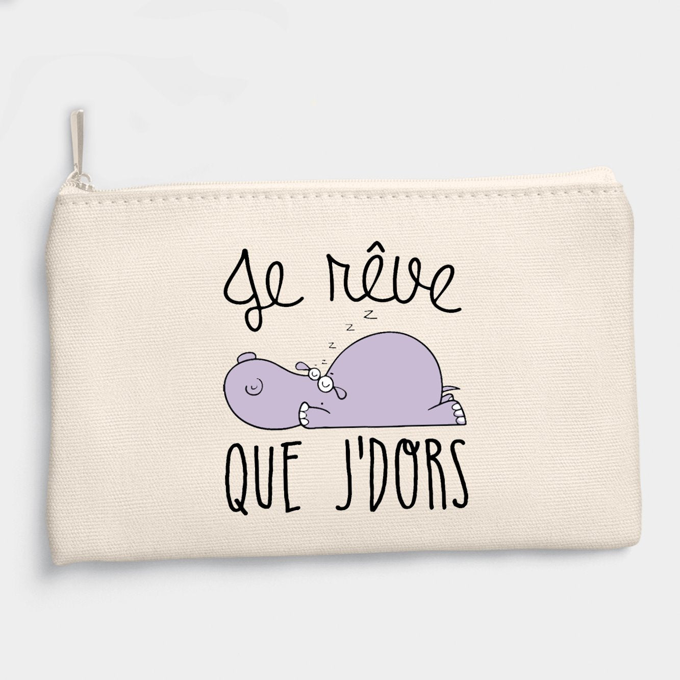 Pochette Je rêve que je dors Beige