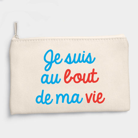 Pochette Je suis au bout de ma vie Beige