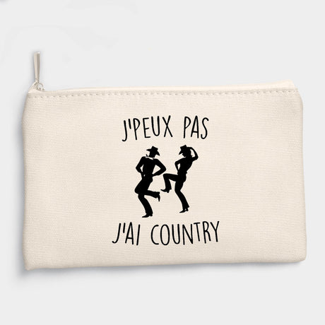 Pochette J'peux pas j'ai country Beige