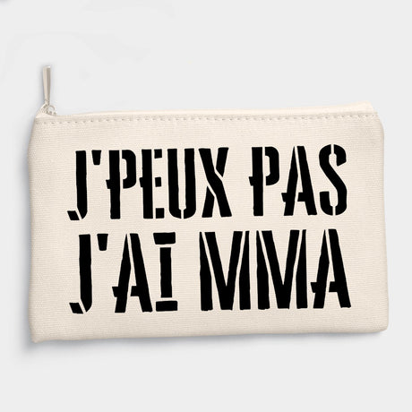 Pochette J'peux pas j'ai MMA Beige