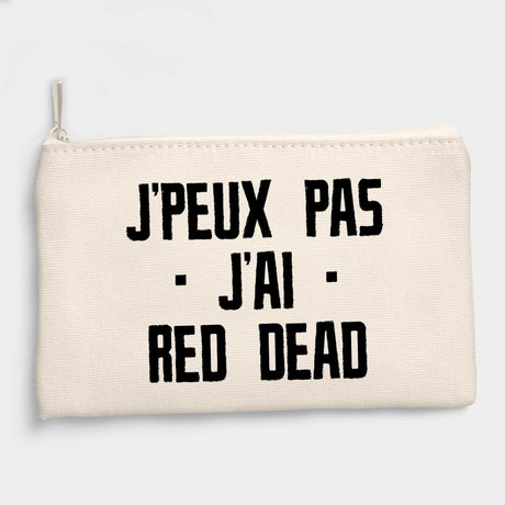 Pochette J'peux pas j'ai red dead Beige