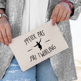 Pochette J'peux pas j'ai twirling Beige