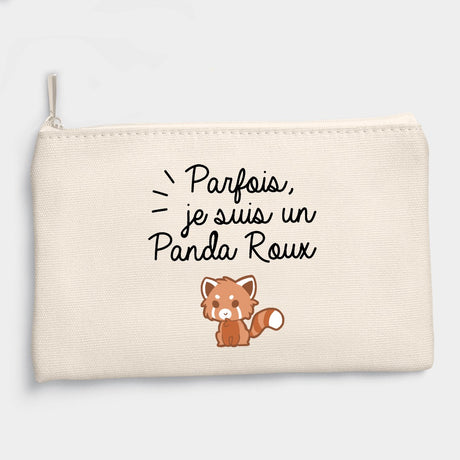 Pochette Panda roux Beige