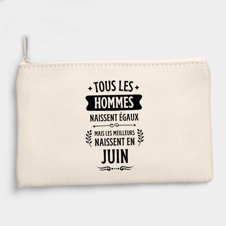 Pochette Tous les hommes naissent égaux les meilleurs en juin Beige