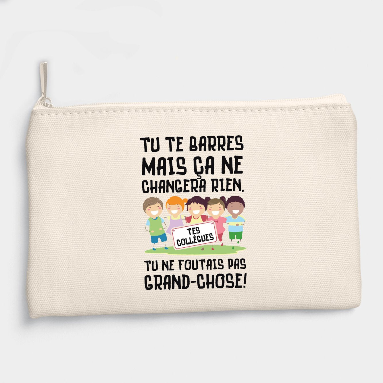 Pochette Tu te barres mais ça ne changera rien Beige