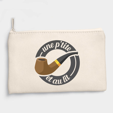 Pochette Une petite pipe et au lit Beige