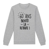 Sweat Adulte Anniversaire 60 ans 